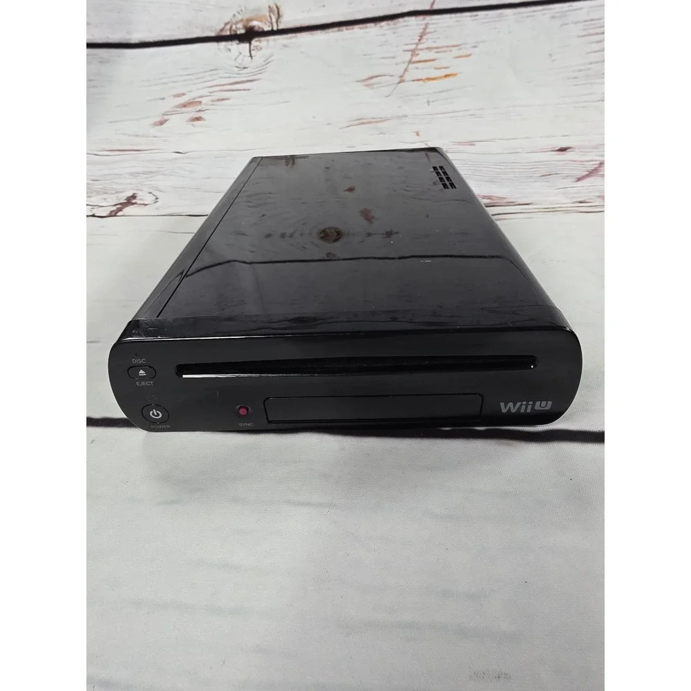Nintendo Wii U 32GB Black Console Only Replacement WUP-101(02)